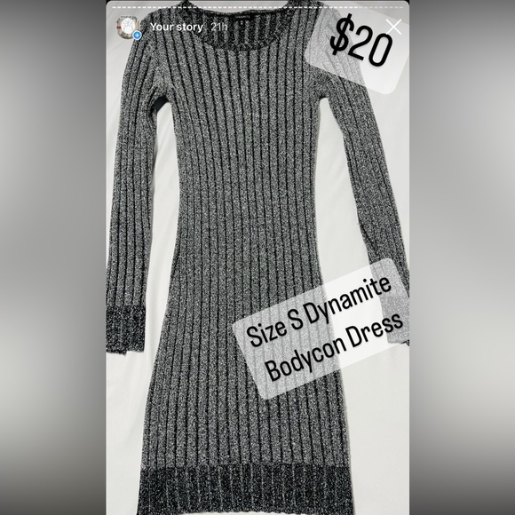 Dynamite bodycon dress. - Picture 1 of 1